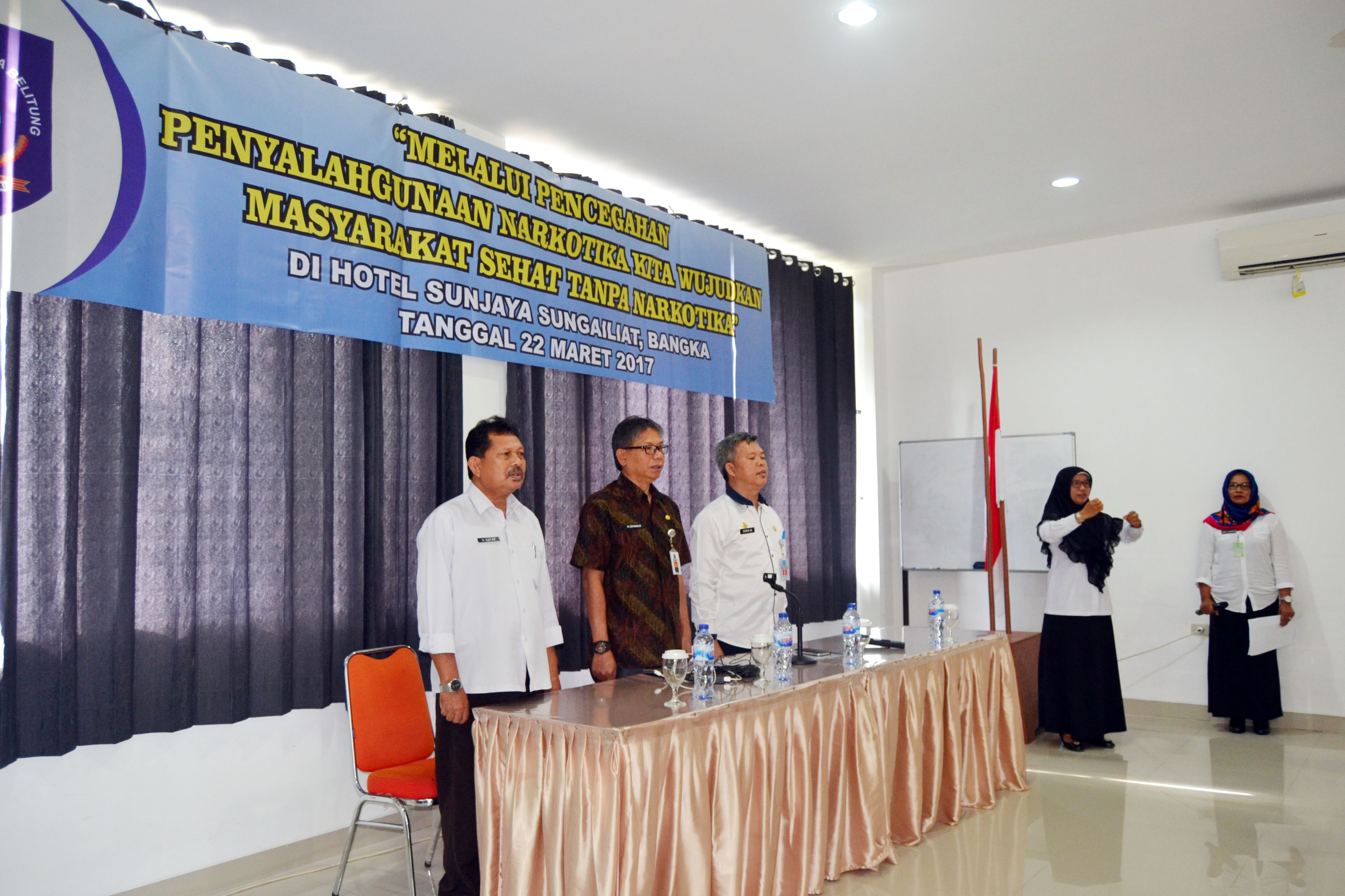 Kesbangpol Babel Gelar Penyuluhan Pencegahan Penyalahgunaan Narkotika