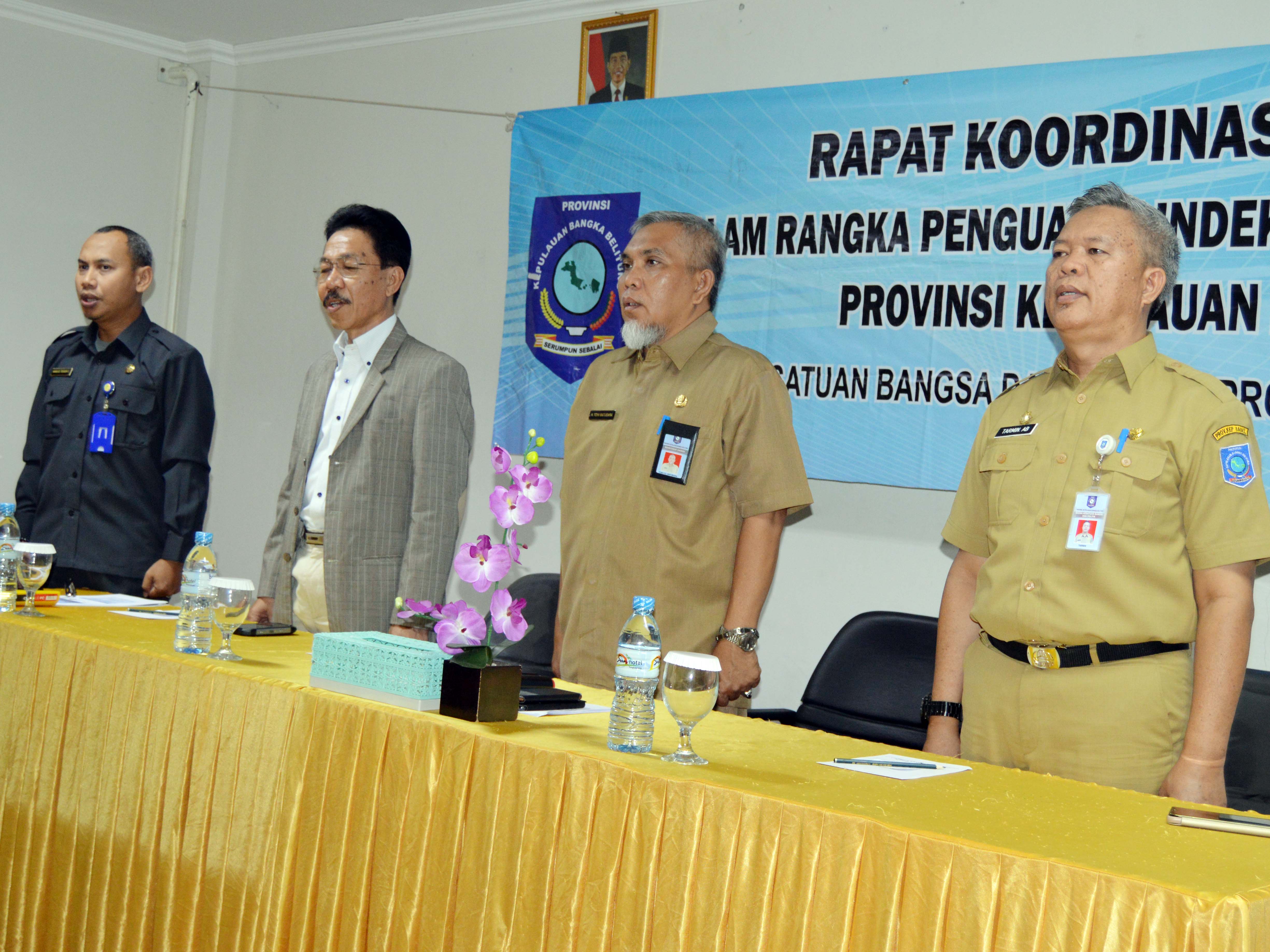 Rakor dan Evaluasi Dalam Rangka Penguatan IDI Bangka Belitung