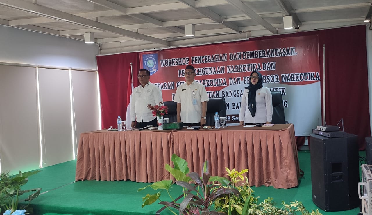Workshop Pencegahan dan Pemberantasan Penyalahgunaan dan Peredaran Gelap Narkotika dan Prekursor Narkotika (P4GN)