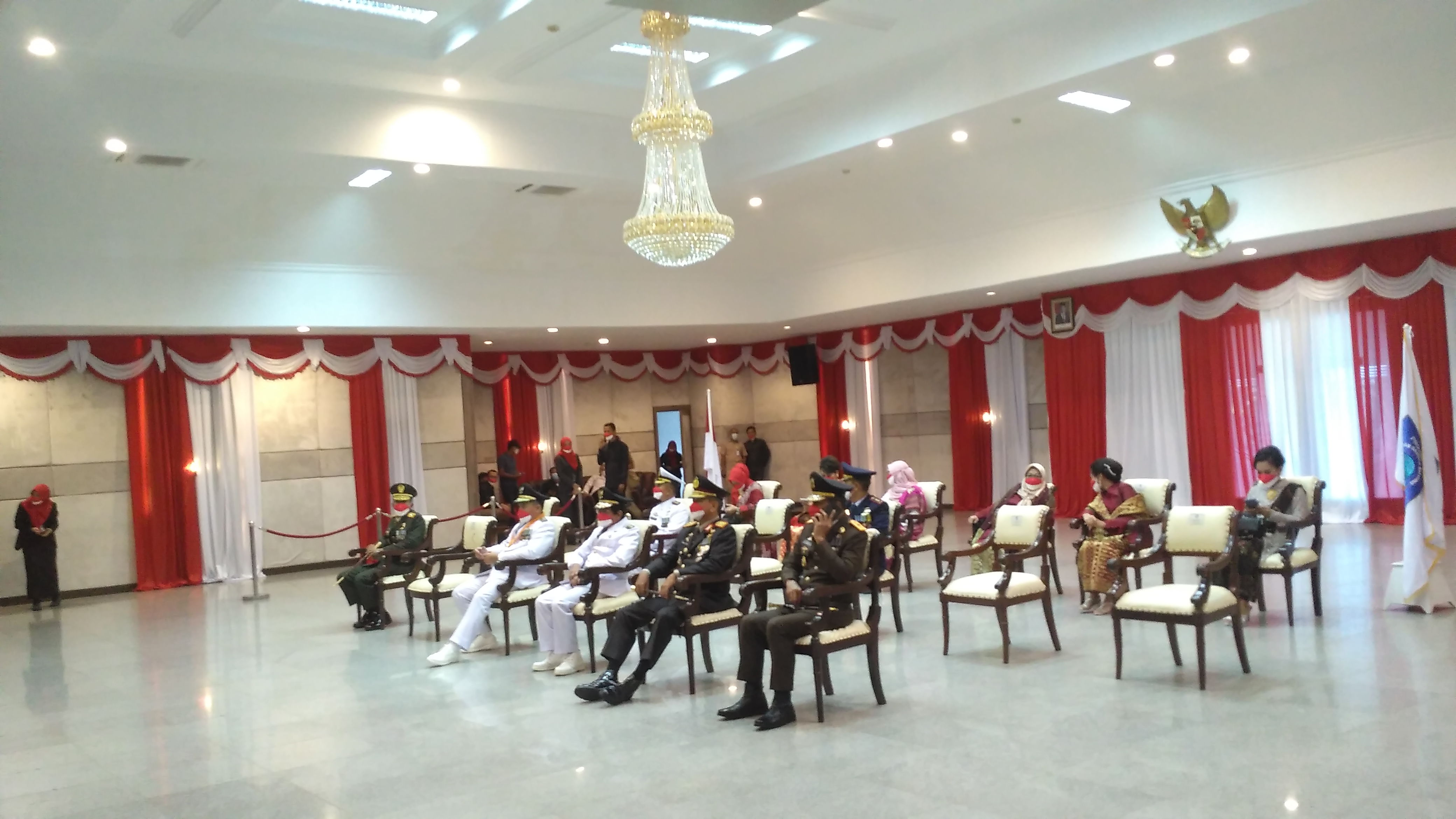 Pelaksanaan Upacara HUT RI ke-76 Pemprov Babel