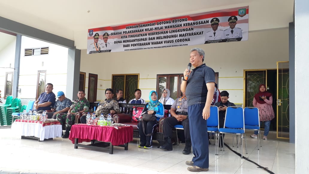 Dengan Semangat Gotong Royong Sebagai Pelaksanaan Nilai Nilai Wawasan Kebangsaan  