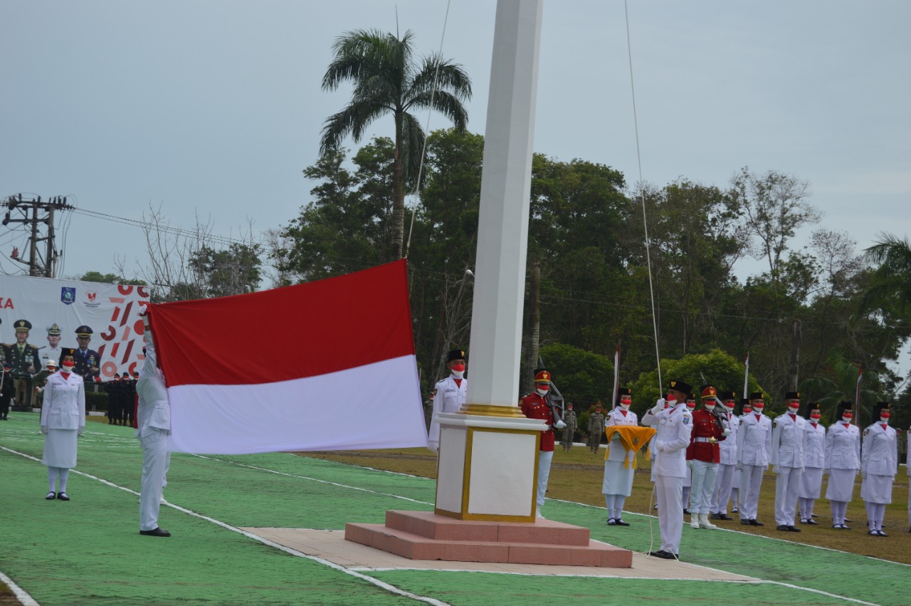 Pelaksanaan Upacara HUT RI ke-76 Pemprov Babel