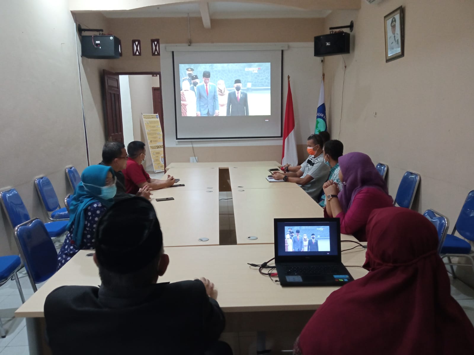 Badan Kesbangpol ikuti upacara Hari Kesaktian Pancasila secara virtual