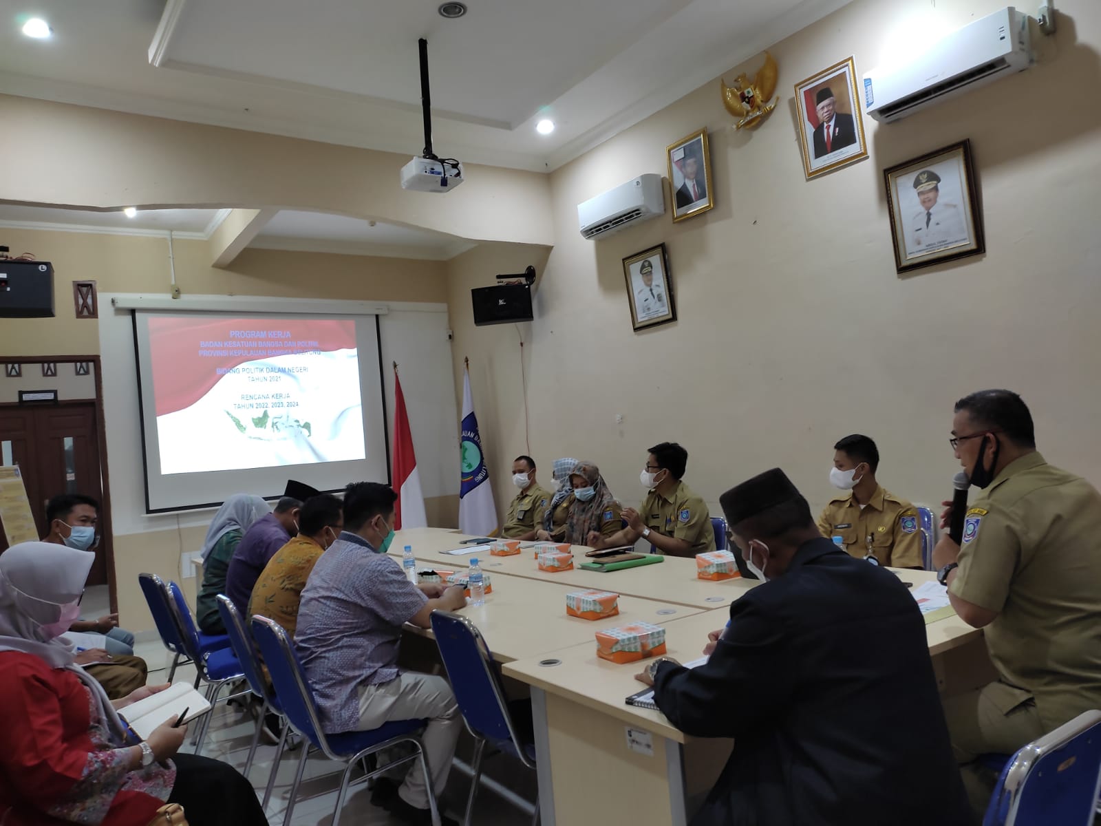 Badan Kesbangpol Prov. Babel Terima Kunjungan Kerja Komisi I DPRD Kabupaten Bangka Tengah