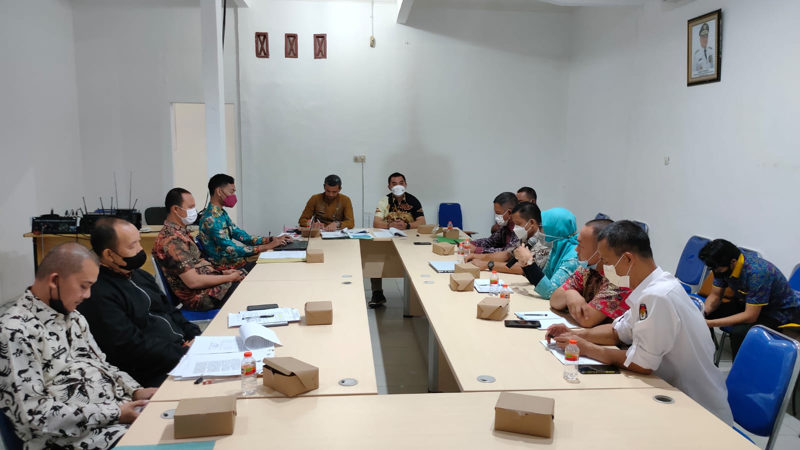 Rapat Penilaian Kenaikan Hibah Bantuan Keuangan Partai Politik Kabupaten Bangka Tengah