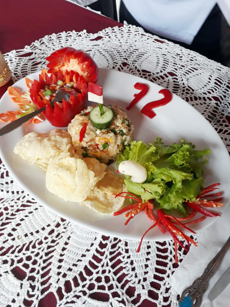 Lomba Masak Nasi Goreng Hut RI Ke 72 Kepala Badan